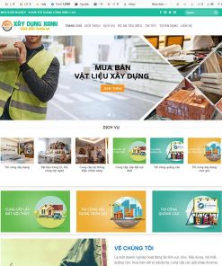 Theme wordpress xây dựng