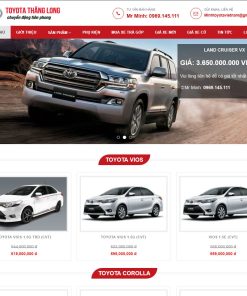 Theme wordpress bán xe hơi