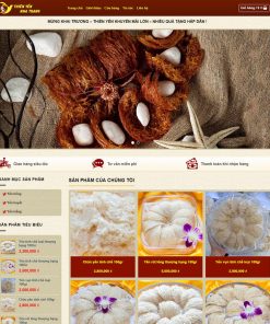 Theme wordpress yến sào 02
